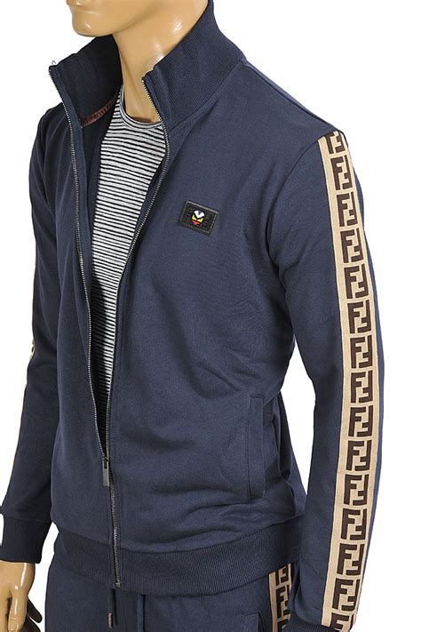 fendi jackets mens|fendi men's tracksuit.